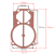 Wytrzymała uszczelka głowicy do Abac B5900.png