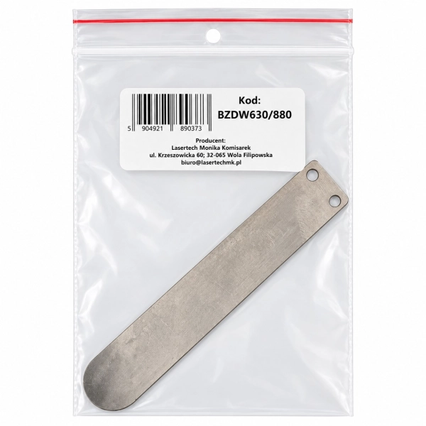 Blaszka zaworowa długa Walter GK630 GK880 BZDW630/880 Lasertech w opakowaniu