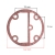 Uszczelka głowicy Walter 1200 dwustopniowa UGMTW1200 – 122 mm, rozstaw otworów 70 × 70 mm | Lasertech